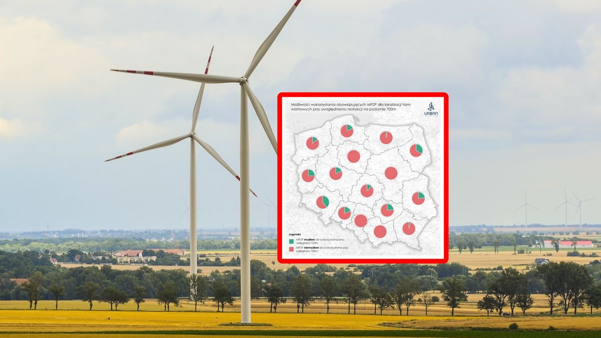 Odległość elektrowni wiatrowych od zabudowań ma ogromne znaczenie 