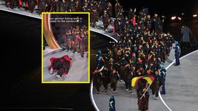 Niemiec nagle upadł i zaczął się trząść. Po chwili wszystko stało się jasne