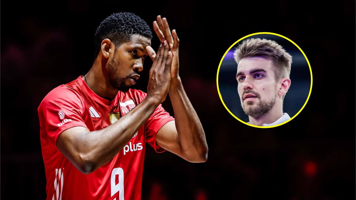 Materiały prasowe / Volleyball World / Na zdjęciu: Wilfredo Leon i Jakub Popiwczka