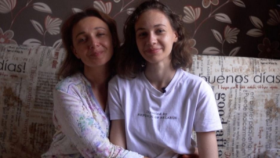 Protesty na Biłorusi. Irina i Darin Reut