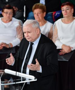 Kaczyński oskarża opozycję o kłamstwa. "To jest takie kłamstwo, że aż mózg staje"