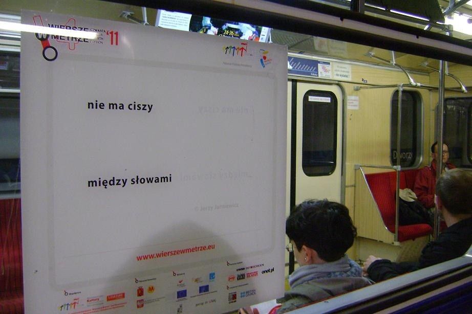 Piąta edycja „Wierszy w metrze“