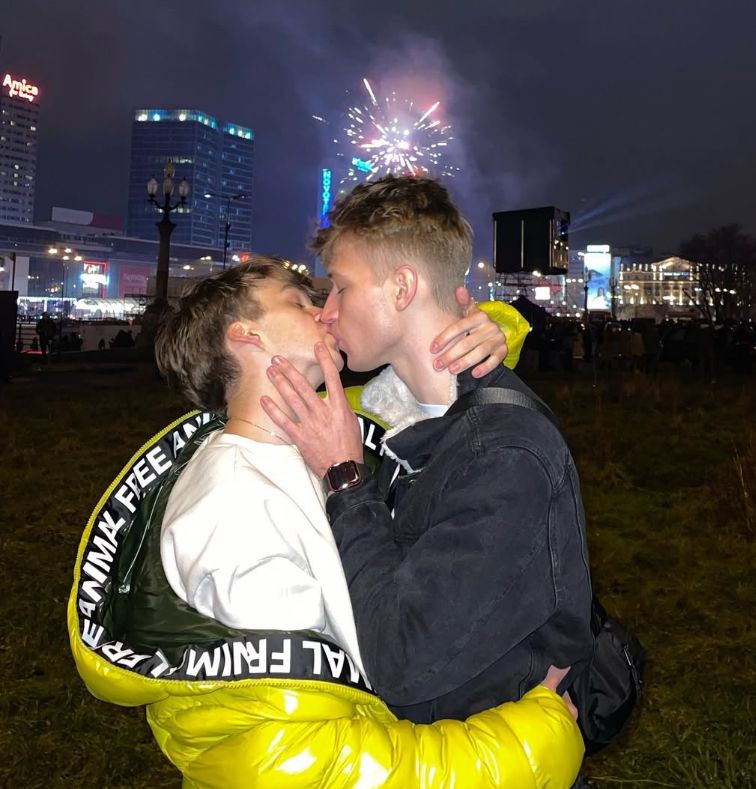 Kacper Porębski i Piotr Charaziński