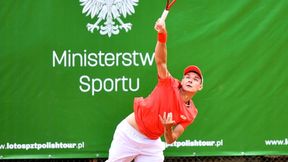 Tenis. ATP Sardynia: Kamil Majchrzak w nowej imprezie touru. W poniedziałek zainauguruje turniej