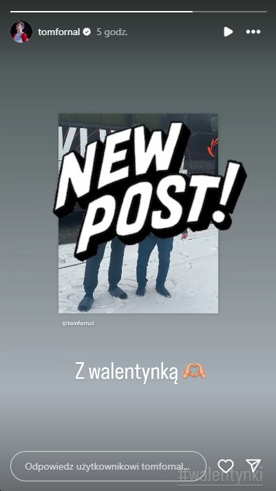 InstaStories Tomasza Fornala