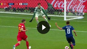 Mundial 2018. Belgia - Japonia: gol Genkiego Haraguchiego na 0:1 (TVP Sport)