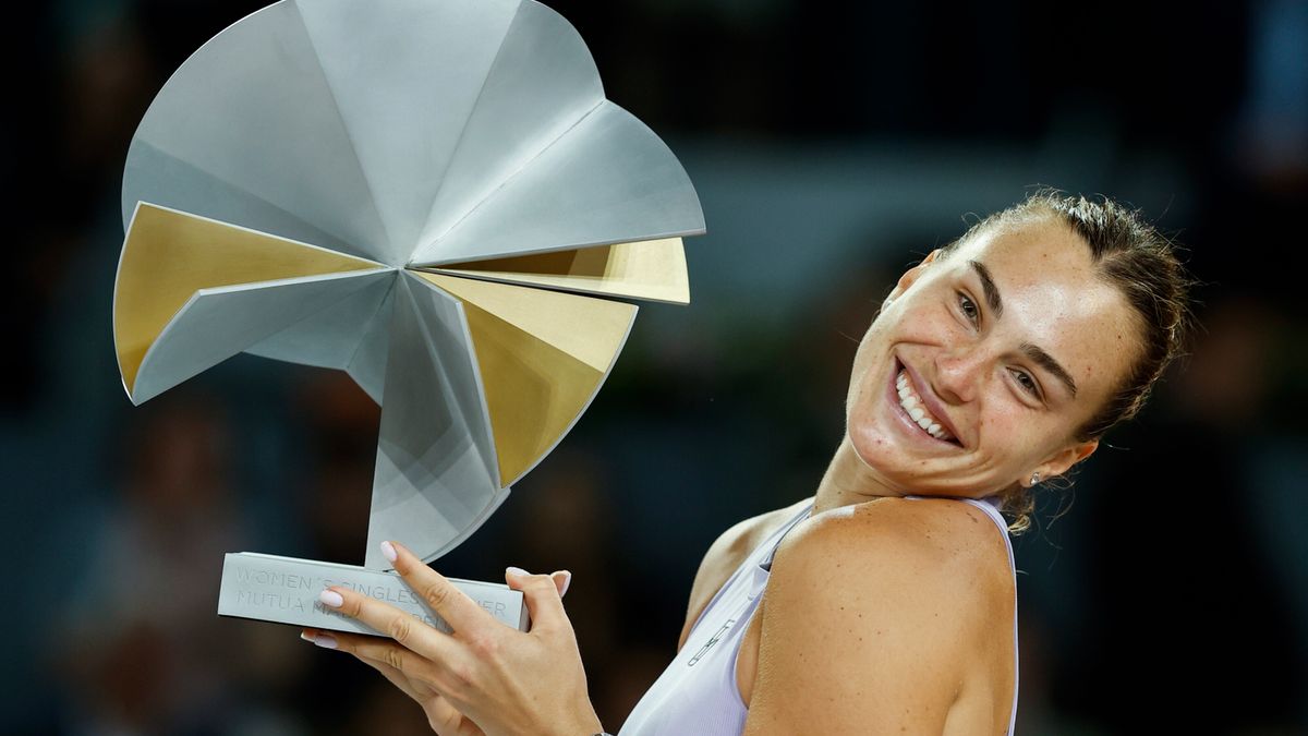 PAP/EPA / Chema Moya / Na zdjęciu: Aryna Sabalenka