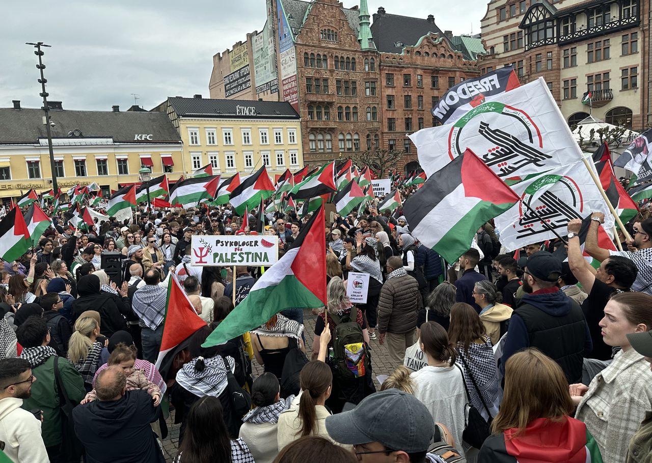Protest in Malmö