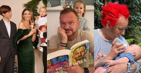 Michał Wiśniewski, Izabella Łukomska-Pyżalska i Cezary Pazura. Oto gwiazdy, które doczekały się licznego potomstwa (ZDJĘCIA)
