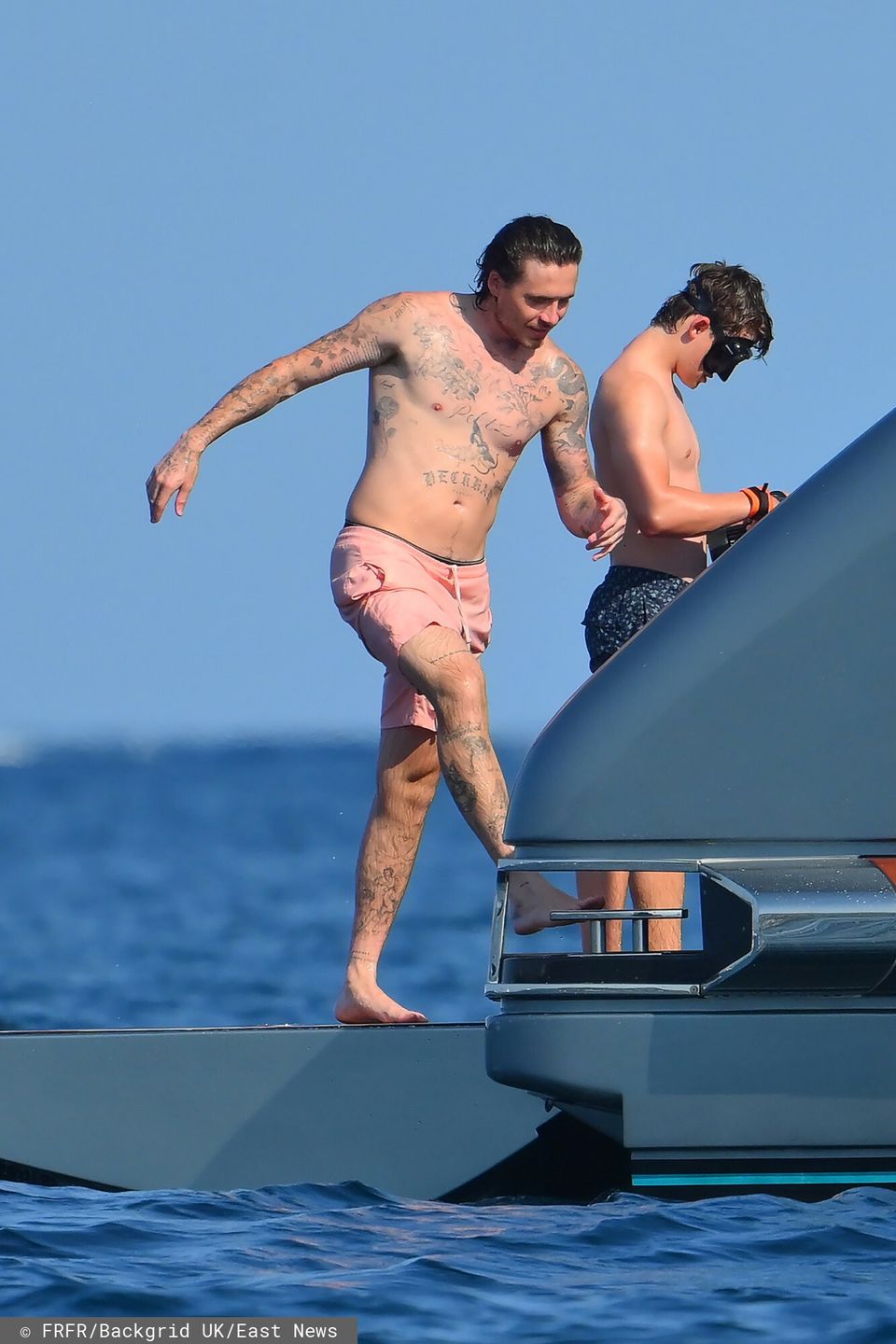 Brooklyn Beckham na jachcie Eltona Johna