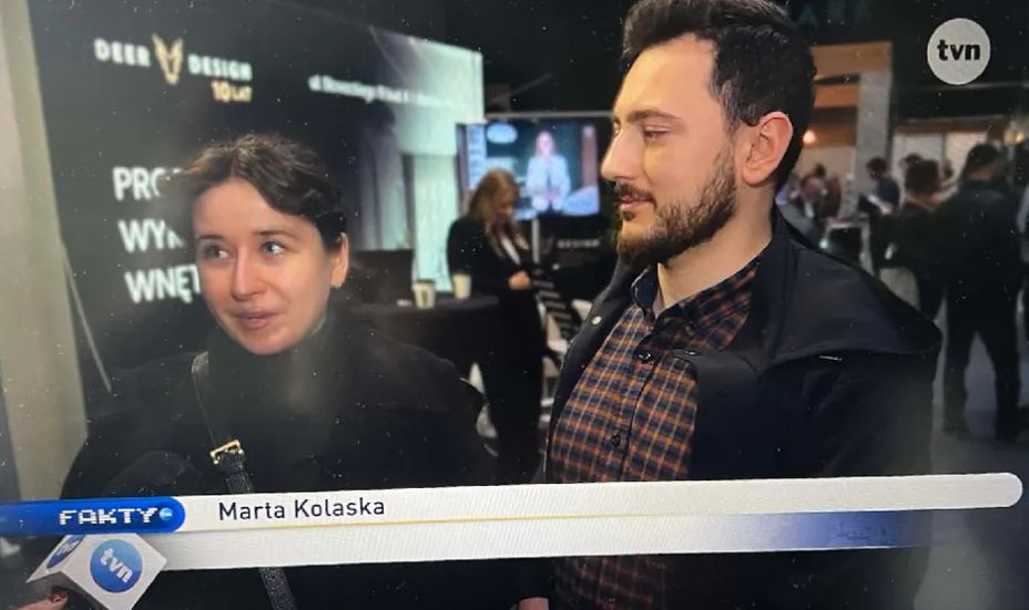 Kadr z "Faktów" TVN