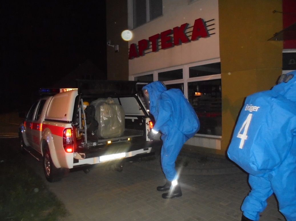 W jednym z budynków przy ulicy Kopernika ulatniał się amoniak