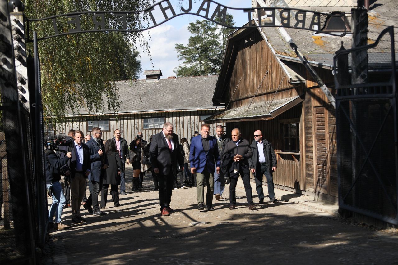 Aktor obiecał w tym roku, że odwiedzi muzeum Auschwitz 