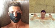 Cristiano Ronaldo chwali się... selfie w maseczce! (FOTO)
