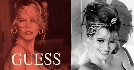 Seksowna Claudia Schiffer w reklamach z lat 90-tych! (DUŻO ZDJĘĆ)