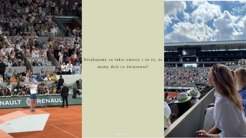 Gwiazdy gratulują Idze Świątek wygranej w Roland Garros