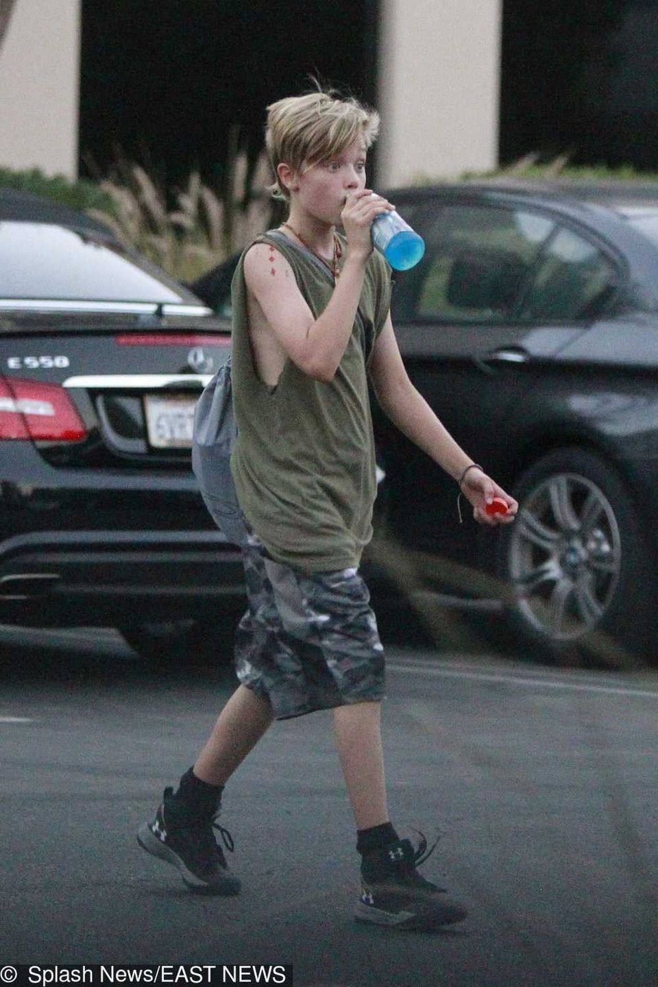 Shiloh Jolie-Pitt na zajęciach sportowych