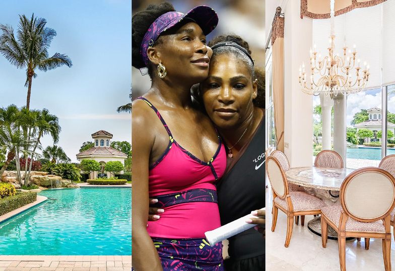 Tak wygląda rezydencja Venus i Sereny Williams w Palm Beach