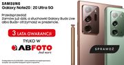 Ruszyła przedsprzedaż Samsunga Galaxy Note 20 – już od 4349 zł. Zamawiać już można w sklepie AB Foto - oficjalnego dystrybutora Samsunga.