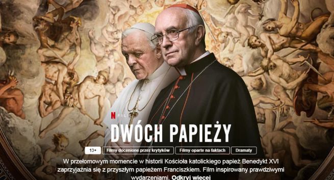 Netflix z darmową ofertą. Na liście „Zabójczy rejs”, „Dwóch papieży” i pojedyncze odcinki seriali