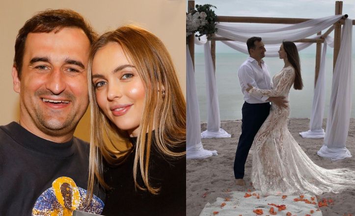 Marcela Leszczak i Misiek Koterski
