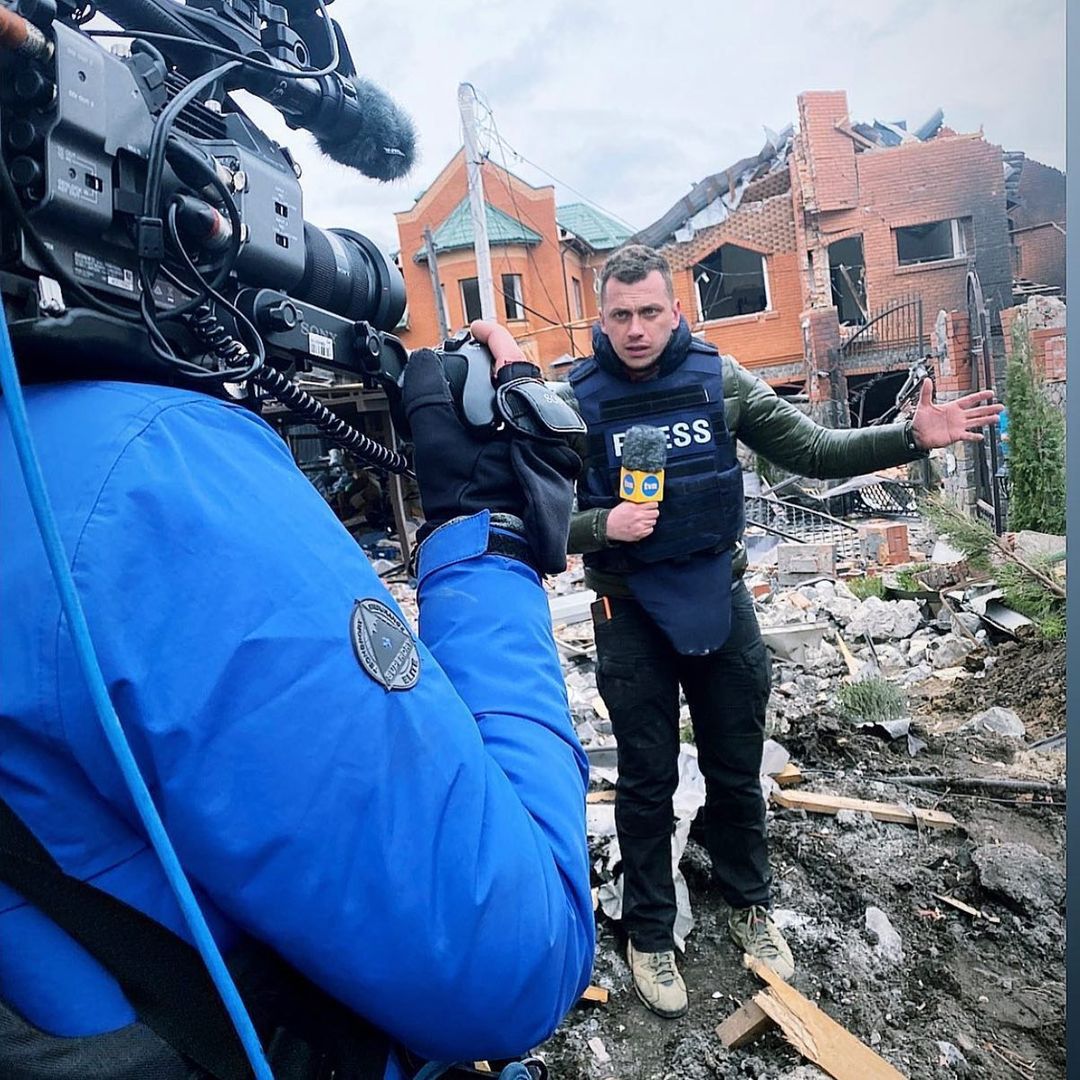 Wojciech Bojanowski relacjonuje wojnę w Ukrainie. Mały synek rozpoznał go w telewizji 