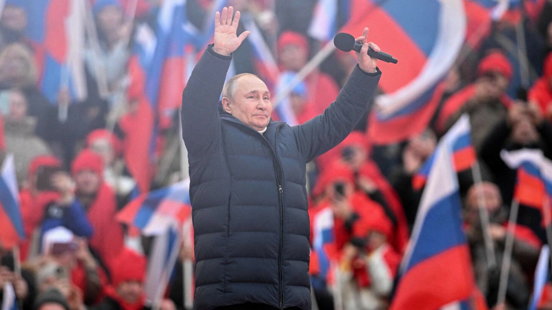 Władimir Putin na obchodach 8. rocznicy referendum na Krymie