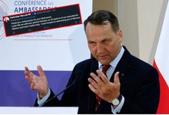 "Z niecierpliwością czekam na powitanie w Warszawie". Sikorski odpowiada Rose'owi