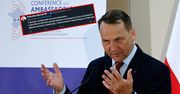 "Z niecierpliwością czekam na powitanie w Warszawie". Sikorski odpowiada Rose'owi