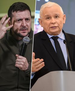 "Plan Kaczyńskiego" zawieszony. Prezydent Zełenski odcina się od pomysłu prezesa. Rząd: "To nie wpłynie na nasze relacje z Ukrainą"