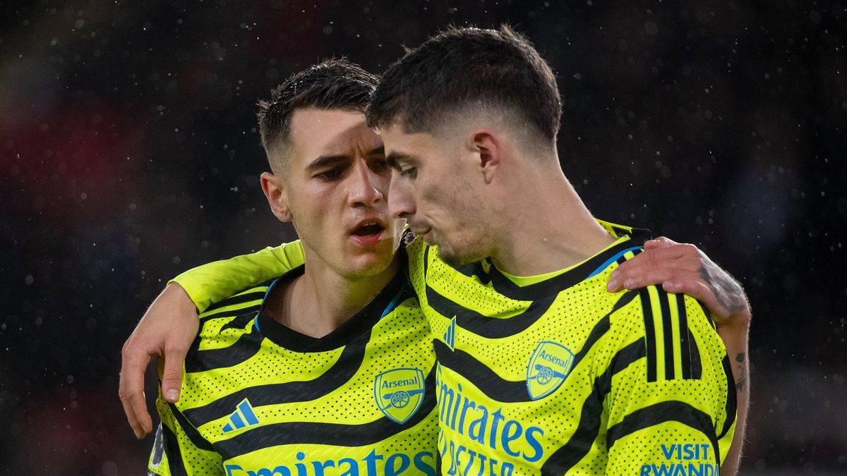 Getty Images / Joe Prior/Visionhaus / Na zdjęciu: Jakub Kiwior i Kai Havertz