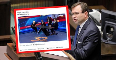 Awantura w studiu. Poseł dwa razy wstawał, drugi aż zakpił
