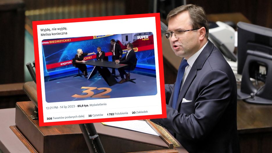 Zbigniew Girzyński dwukrotnie groził opuszczeniem studia.