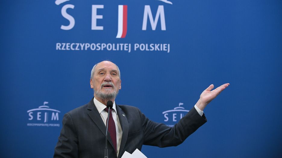 Poseł PiS Antoni Macierewicz
