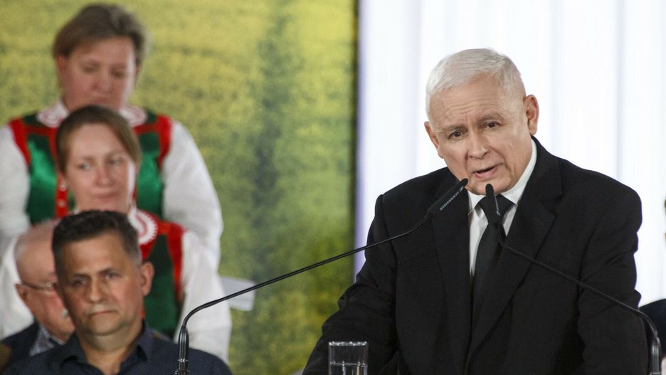 Konwencja PiS we wsi Łyse. Prezes PiS Jarosław Kaczyński zapowiada wsparcie dla rolników