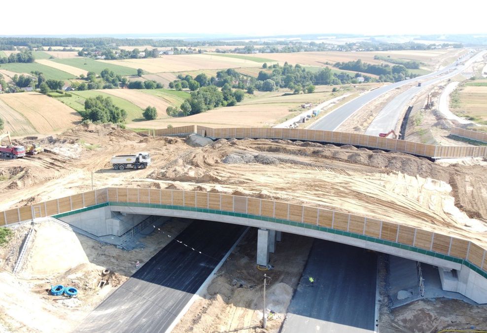 Budowa drogi ekspresowej S7 na odcinku Moczydło - Miechów (stan na lipiec 2023 r.)
