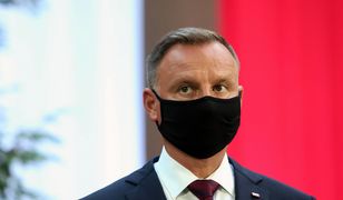 Andrzej Duda w TVP Info. Ostro o Unii Europejskiej i "nieodpowiedzialnej pani"