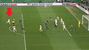 Bramkarz nawet nie drgnął. Cudowny gol w Niemczech! [WIDEO]