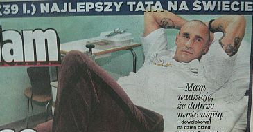Saleta tuż przed operacją