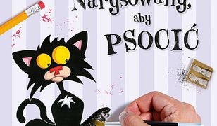 Zły Kocurek Narysowany aby psocić