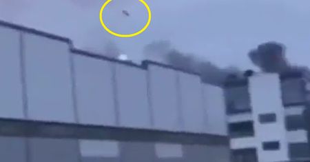 Przerażające, co się stało sekundę później. Nagranie z Ukrainy
