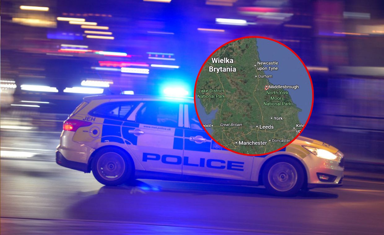 Wypadek w Wielkiej Brytanii z udziałem radiowozu. Kilka osób nie żyje