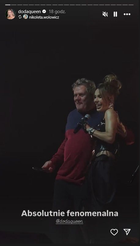 Doda i Kazik Staszewski podczas koncertu 