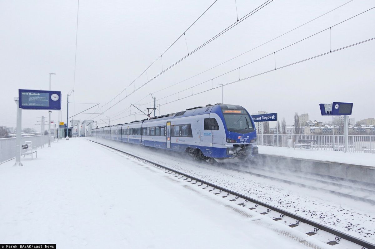 Atak zimy w Polsce. Poważne utrudnienia na kolei