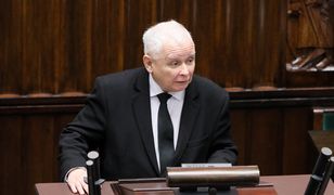 Trzy słowa. Kaczyński komentuje incydent w Sejmie