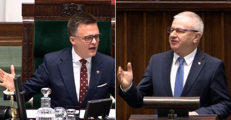 Awantura w Sejmie. Hołownia wyłączył mikrofon posłowi