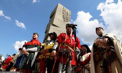 Grunwald. Obchody 610. rocznicy Bitwy pod Grunwaldem