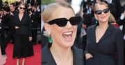 Joanna Kulig cała w czerni zadaje szyku na czerwonym dywanie w Cannes (ZDJĘCIA)