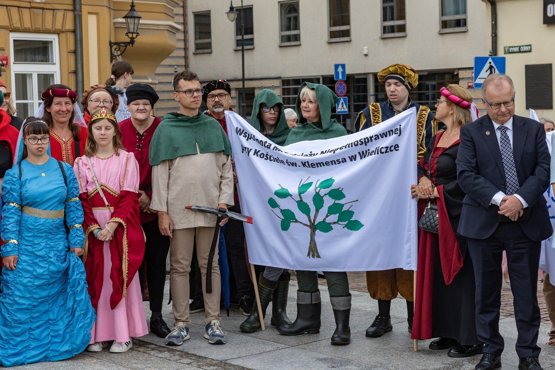 Pochód z okazji dni św. Kingi 2025 w Wieliczce.