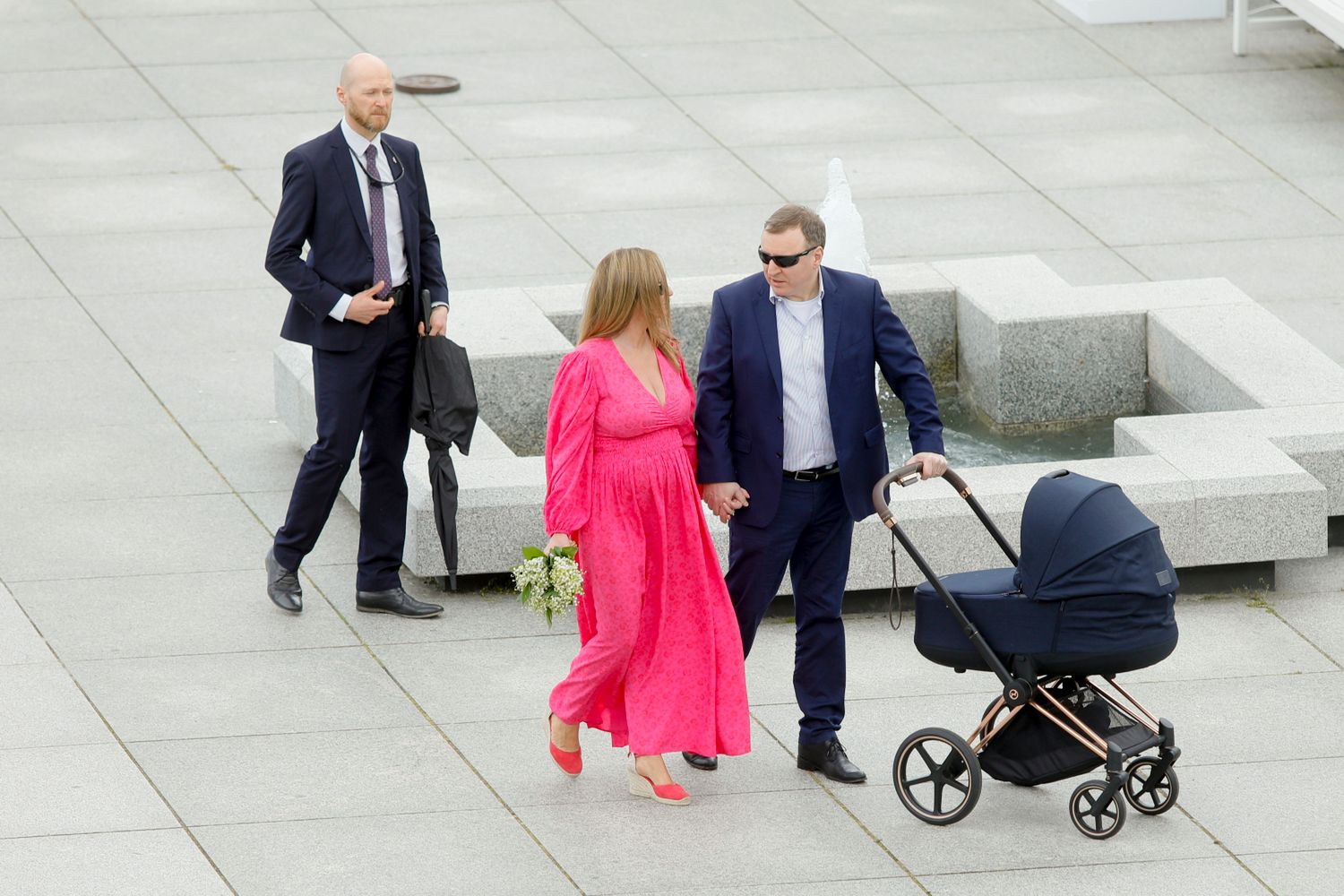 Jacek Kurski z żoną i córeczką - Majowe święto kina ocalonego od zapomnienia TVP
